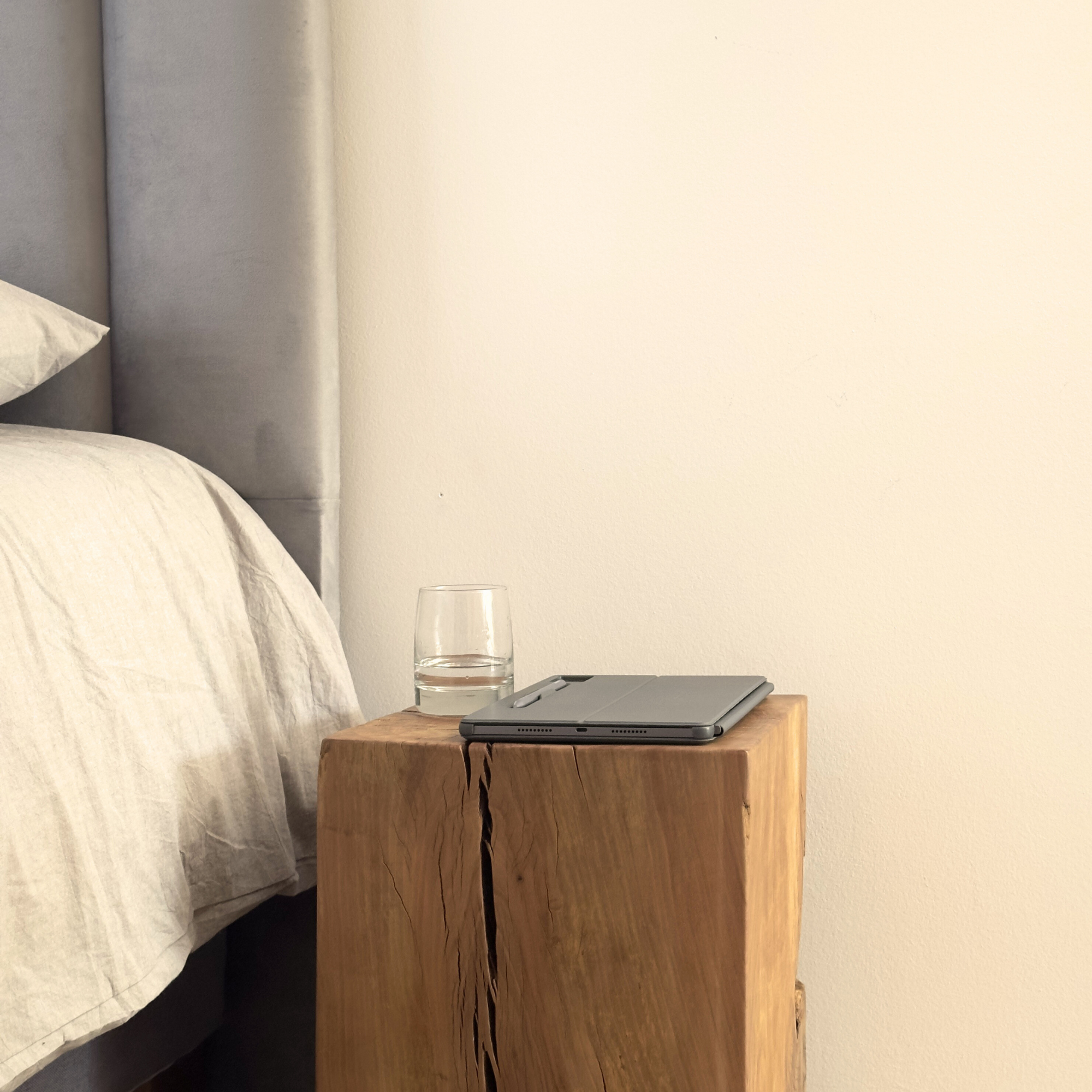 MESA AUXILIAR KASANOBLE MADERA NATURAL