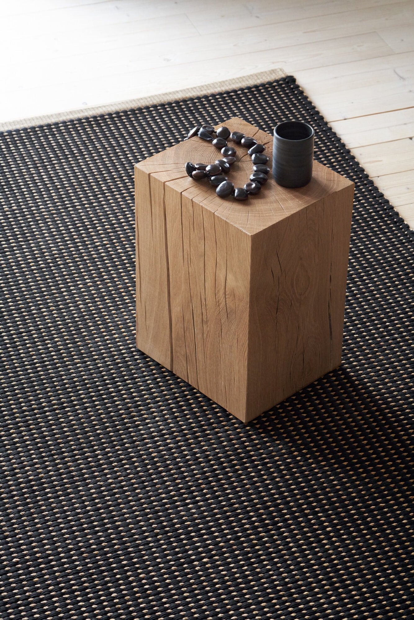 Mesa/Taburete de Madera Maciza